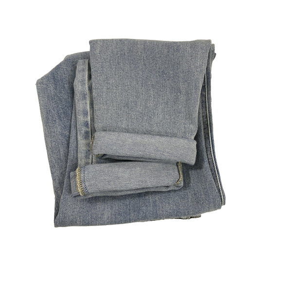 Judy Blue Jogger Jeans Womens Sz 30 Light Wash Denim Big Pockets Hi Rise Roll Up - Picture 15 of 15